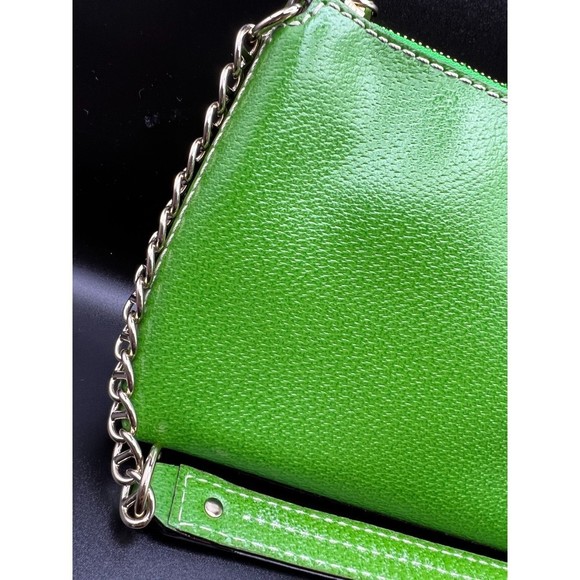 Kate Spade Green Chain Strap Purse - Picture 2 of 4